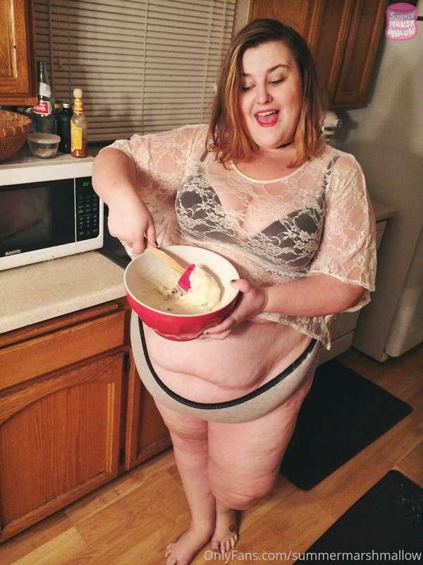 Flashback Friday to a much smaller me making some waffles 5 ..