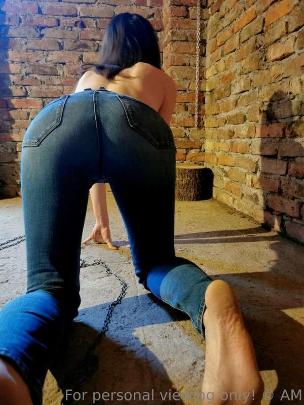 On the floor...