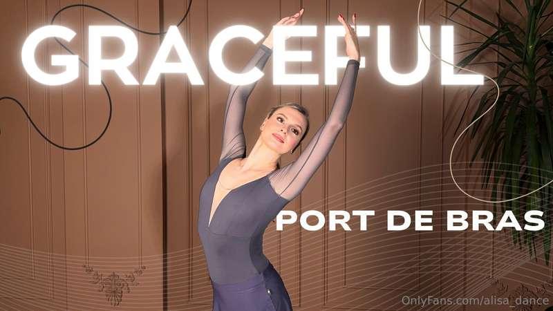 Today, I’m sharing a beautiful and elegant ballet practice f..