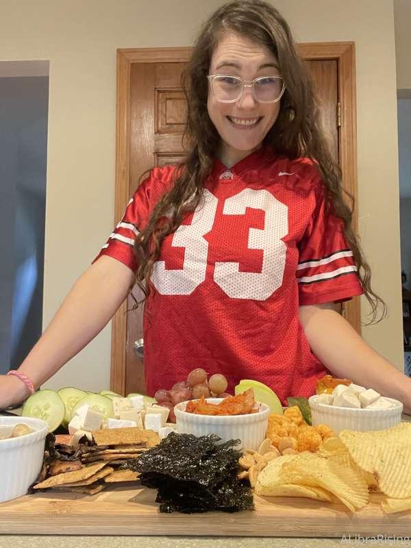 Just a little game day spread 😏