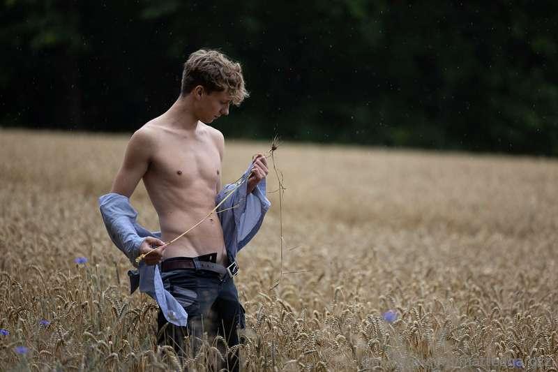 This is me checking the crops… it is harvest time so I’m qui..