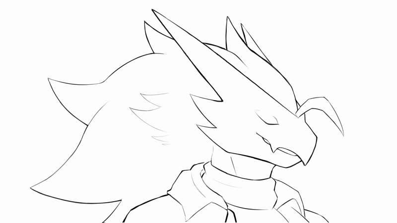 Chicken Moan (Wip Sketch)