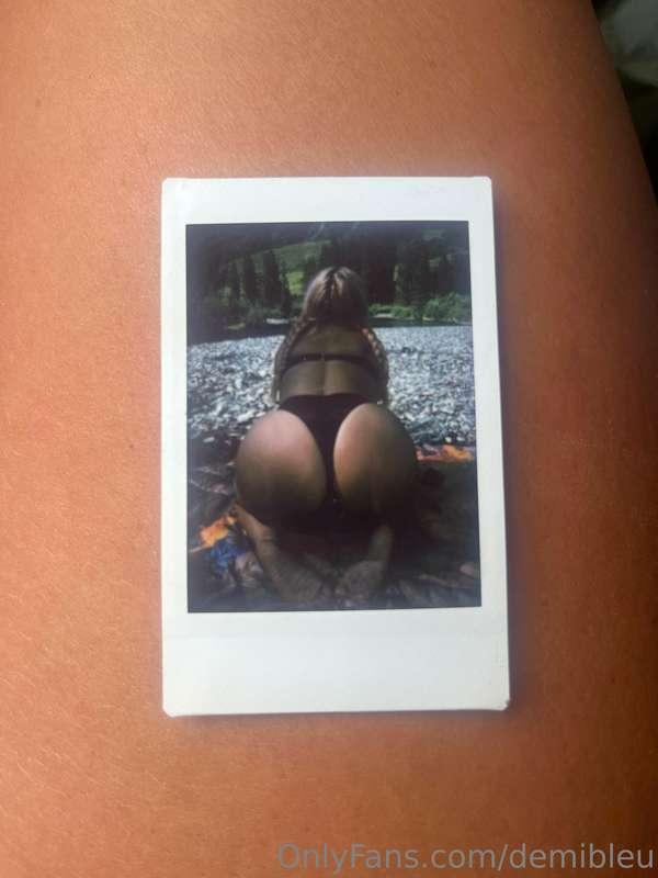 Just a lil camping Polaroid