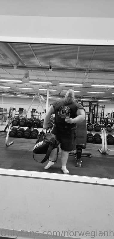 Big boy at the gym