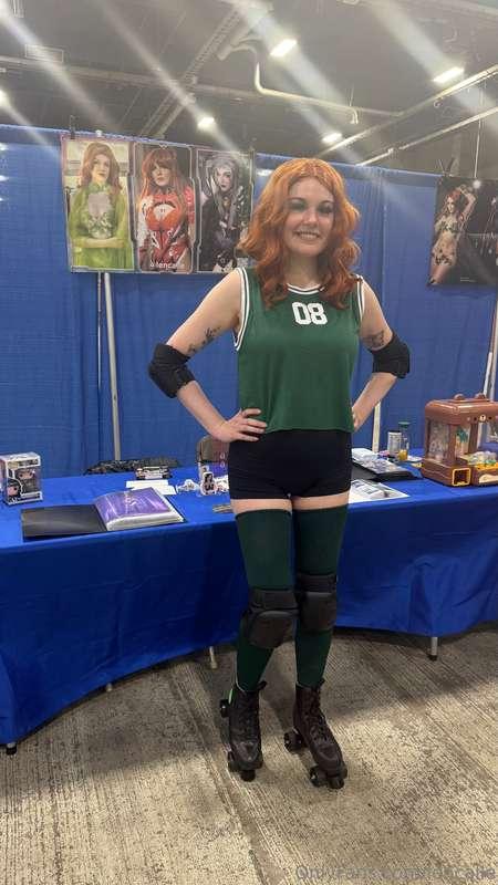 Had a total blast at my con this weekend! Today I was roller..
