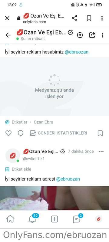 2 adet eşime ait sex videosu paylaşılmıştır 
Abone olarak tü..