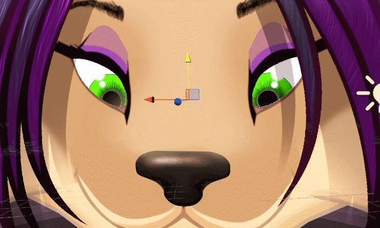 Unity update: Eye Rig update: Masking
