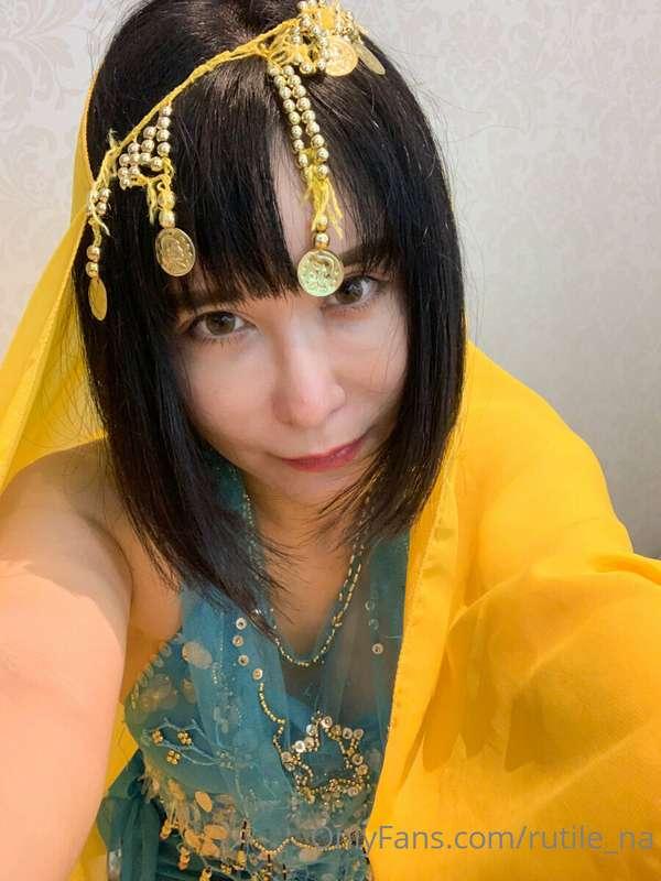 今日着ました、すごく気に入ってます。
ベリーダンスの衣装かわいい