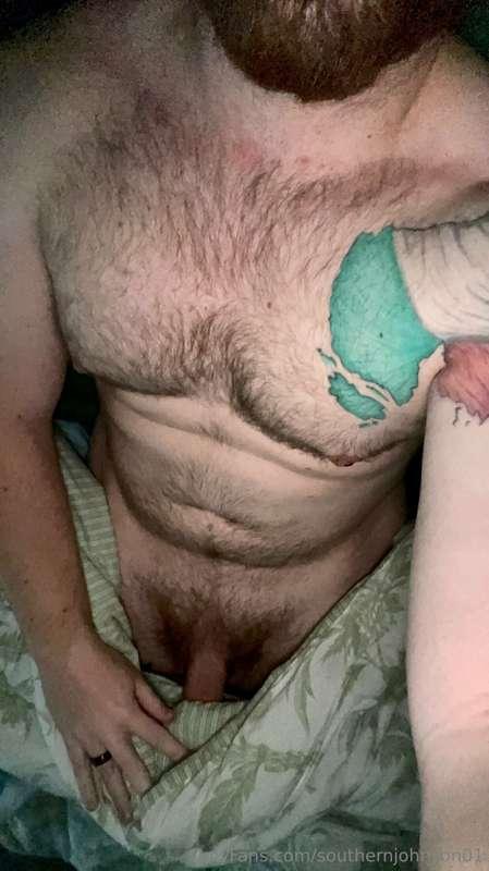 Cock is throbbing