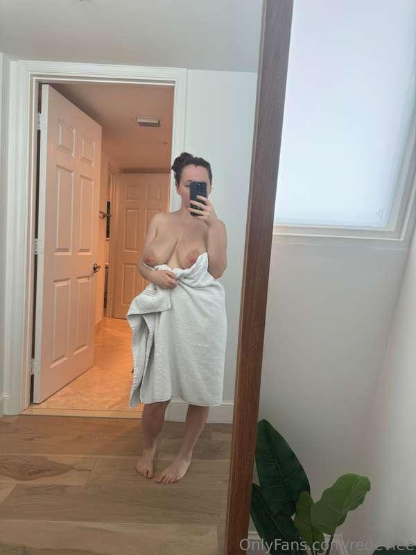 Post shower 🧼
