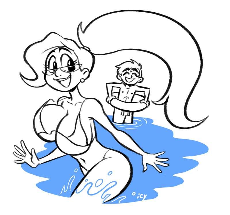 Peter & Petunia Summertime Sticker [WIP]