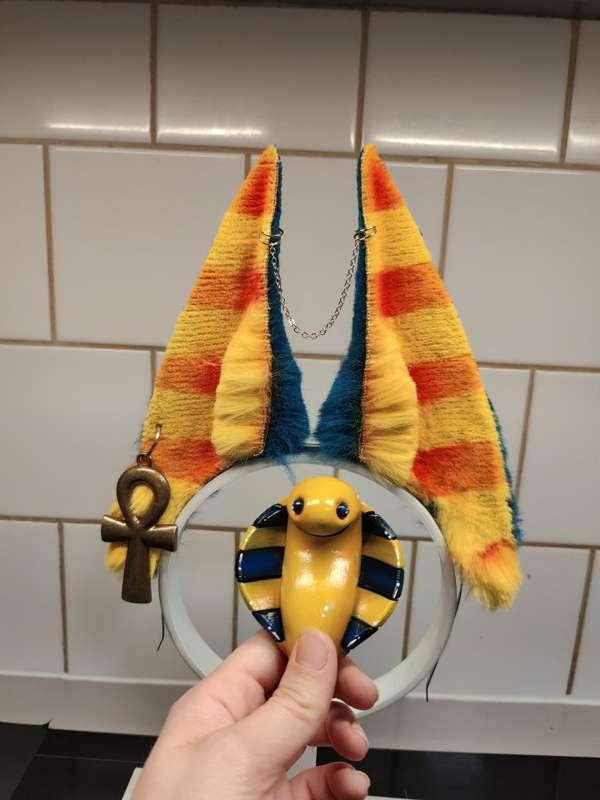 Ankha ears finished!