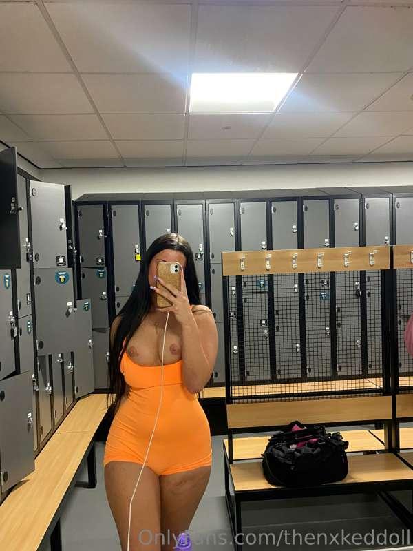 Fuck me in the gym changing rooms?