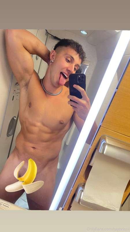umm you’re not gonna believe what i did on the plane…check y..