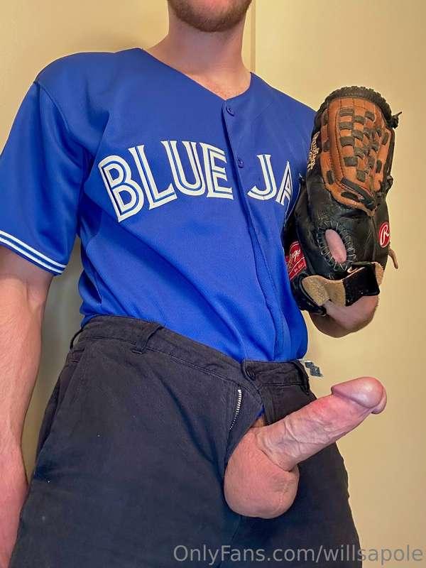 Always horny after a ball game ⚾️ One of my teammates came o..