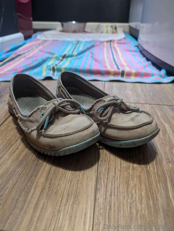 Now the real fun begins the shoes I wear a LOT!!