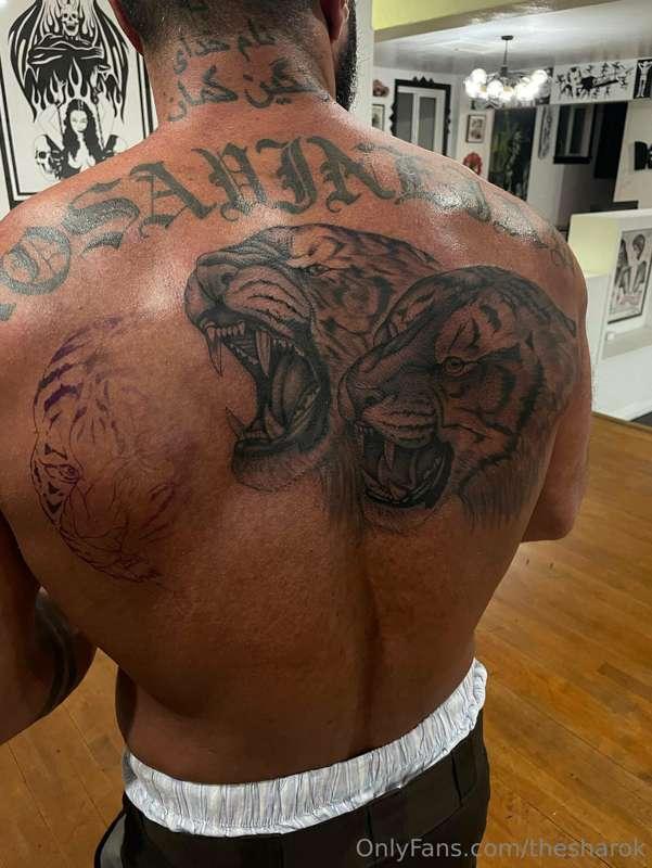 New ink 🐅 more on the way 🔥