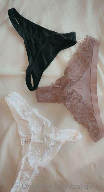 I sell my panties/thongs clean or worn… how would you like t..