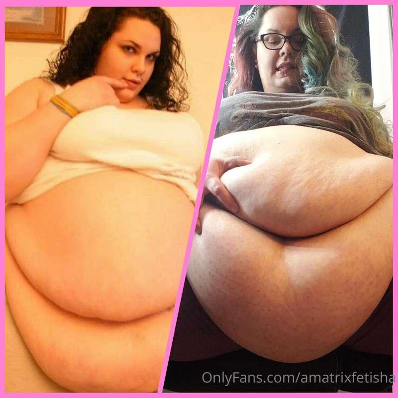 11 years difference
Heavier, lower belly, bigger, hungier! I..