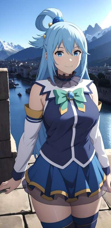Aqua. Konosuba