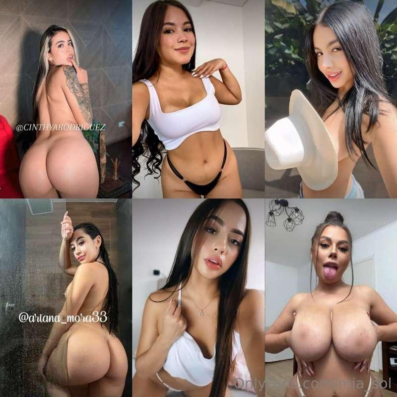 ✨🍑 @CINTHYARODRIGUEZ 🍑✨👅💦 @LIA_NOVA 👅💦💦❤️ @REBECCA_MONTANA ❤..