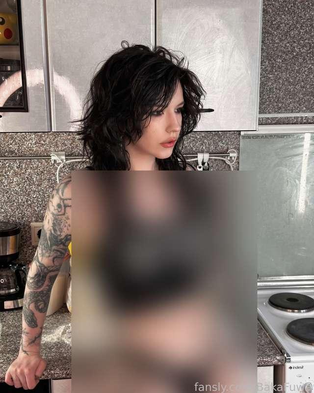Seems like something white might stick to my skin &amp; body during my latest photoshoot for you😜 Are you waiting for it?👀

#tattoo #tattoedgirl #egirl #altgirl #gothgirl #cosplaygirl #gamegirl