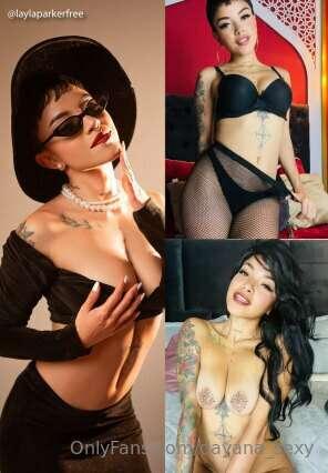 Would you like to see me and @laylaparkerfree in the same be..