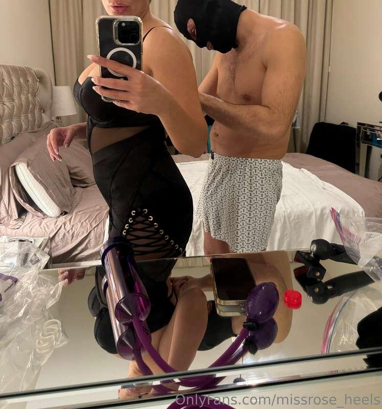 Filming with my useless bitch. 🤣 when they beg to film with ..