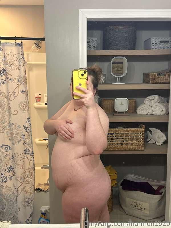 I swear I can’t stop staring at myself in the mirror. It’s j..