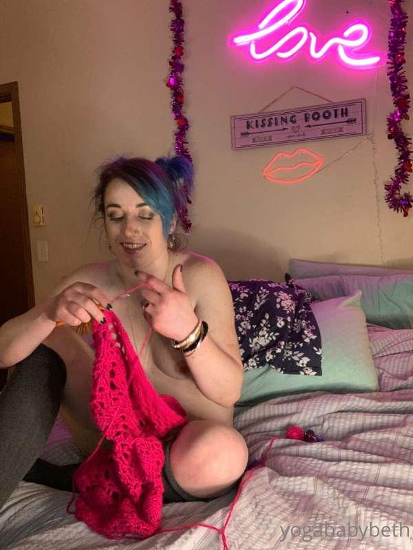 I have started making my own lingerie. I feel so much sexier..