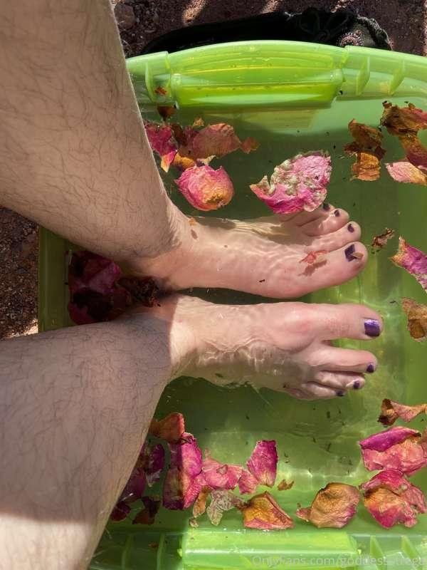 A pleasant soak 🥰