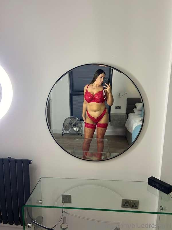 Wearing red for Christmas ❤️‍🔥