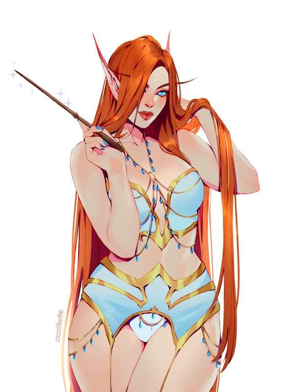[steps] October pin up for Stabby 