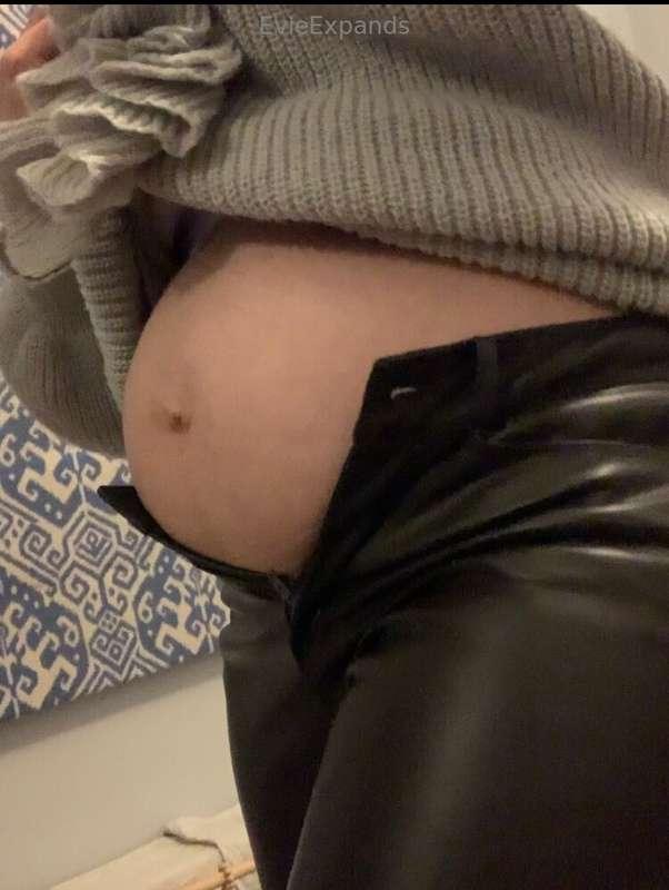 Belly busting out of your trousers and the dizzying freedom ..