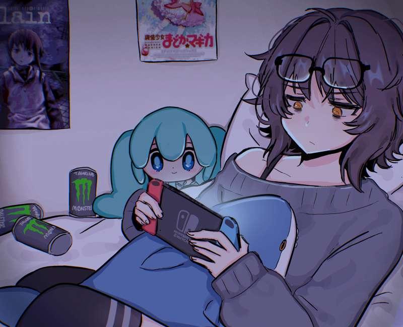 aki gaming (doodle)