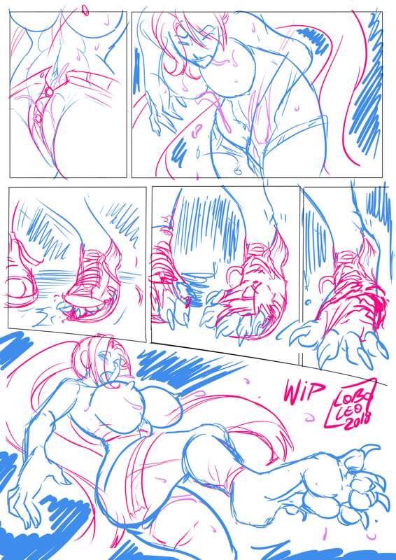 "Penny's Curse" (Page 02) Sketch