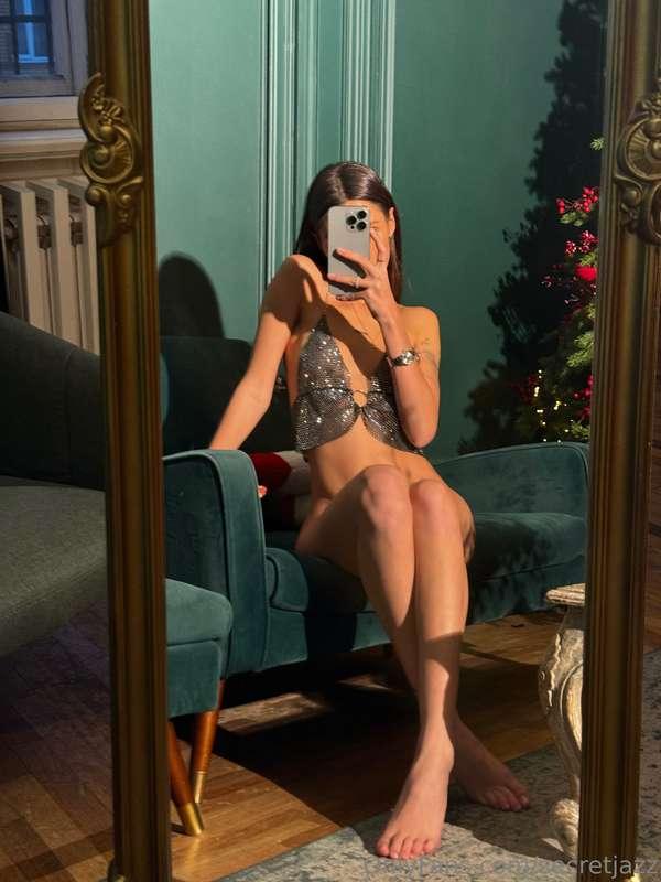 Guess what I’m not wearing right now… go ahead, take a peek...