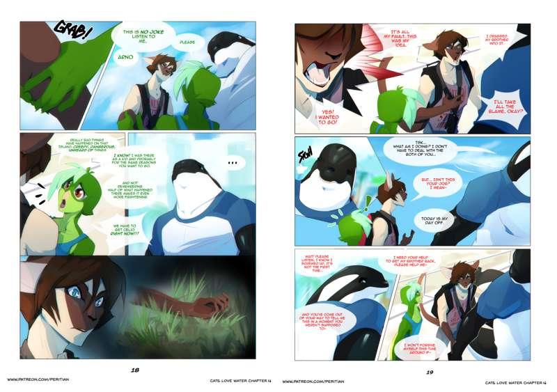 Cats Love Water pages 18-19 + Rewards!