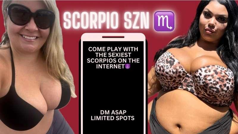 Who wants to sext with the hottest Scorpio’s on the internet..