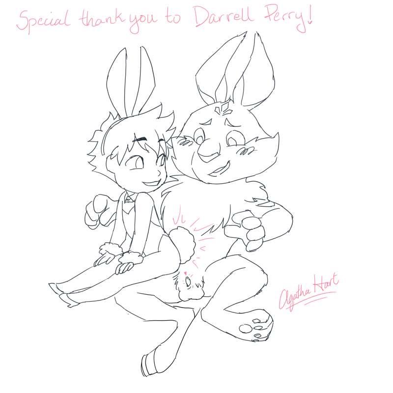 Monthly Doodle for Darrell Perry