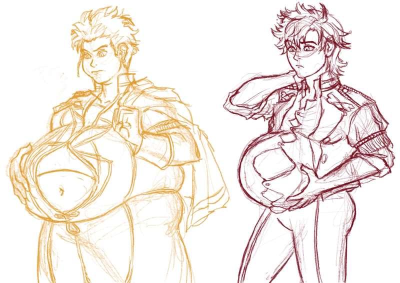 Doodle Reward - Chubby Claude and Sylvain