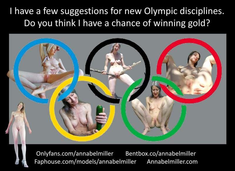 I have a few suggestions for new Olympic disciplines. Do you..