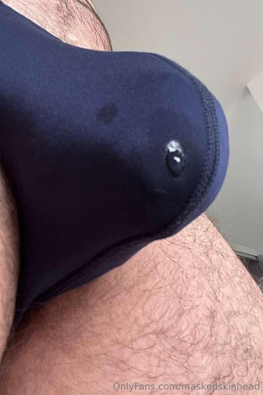 Just woke up leaking.  Take a sniff f@gg.
