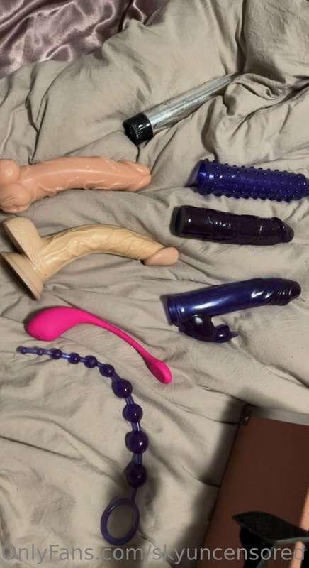 Which toy do you want me using?😏🍆💦
