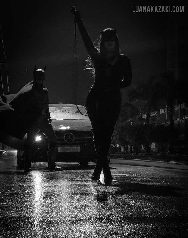 Nosso primeiro Cosplay Batman & Mulher Gato 🦇🐈‍⬛