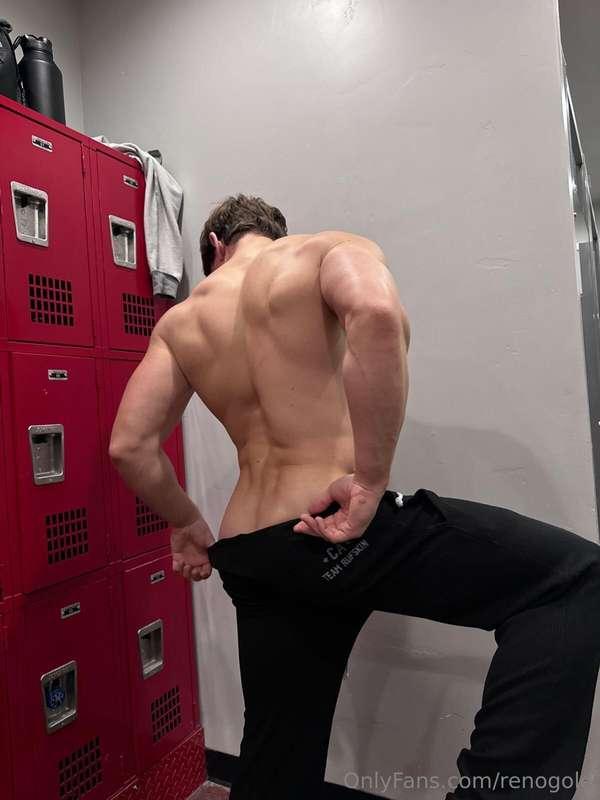 there's something about locker rooms... # I ALWAYS GET HORNY..