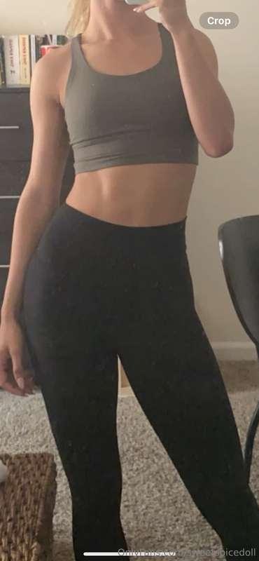 Good morning! Just got back from the gym :) 