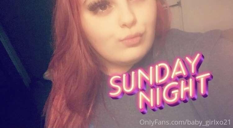 How is your Sunday night babe? 💗