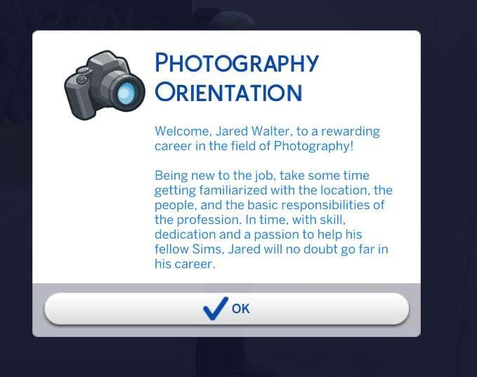 First Look: Active Photographer Career!