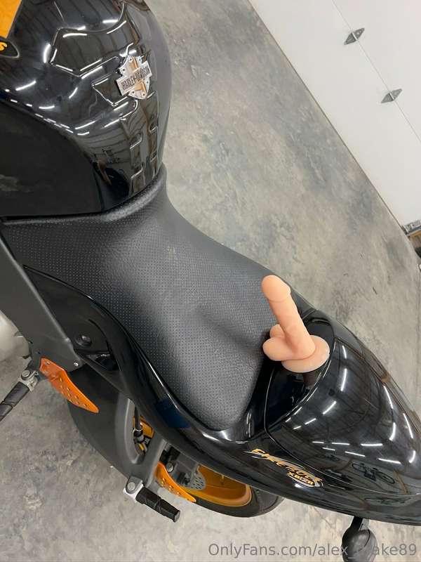 Alex got pretty naughty, what do you think happened next? 🏍️..